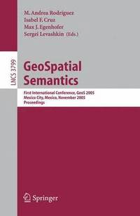 bokomslag GeoSpatial Semantics