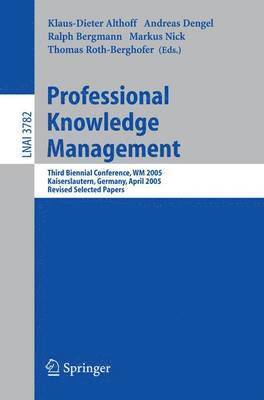 Professional Knowledge Management 1