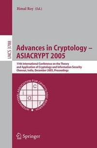 bokomslag Advances in Cryptology  ASIACRYPT 2005