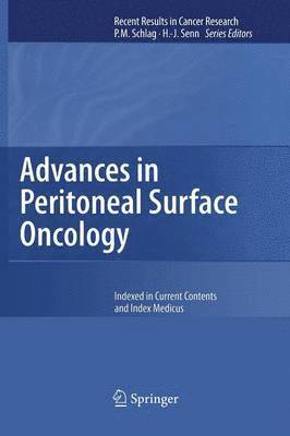 Advances in Peritoneal Surface Oncology 1