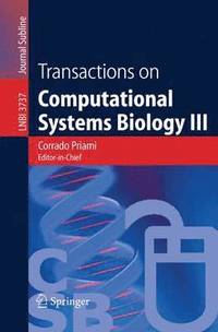 bokomslag Transactions on Computational Systems Biology III