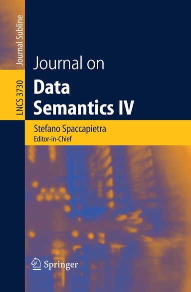 Stefano Spaccapietra - Journal on Data Semantics IV, Häftad