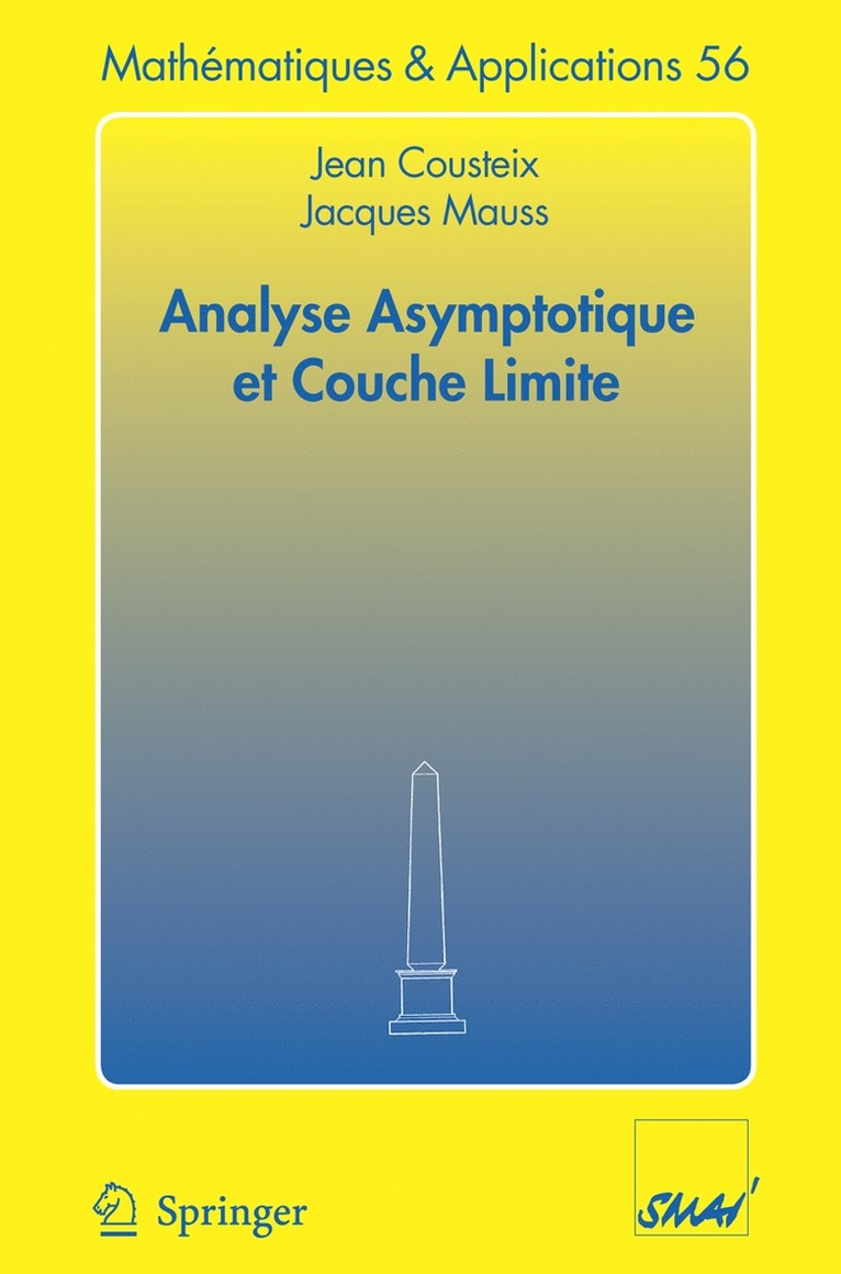 Jean Cousteix, Jacques Mauss - Analyse asymptotique et couche limite, Häftad