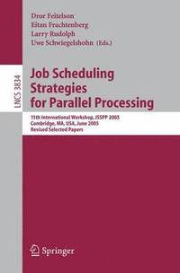 bokomslag Job Scheduling Strategies for Parallel Processing