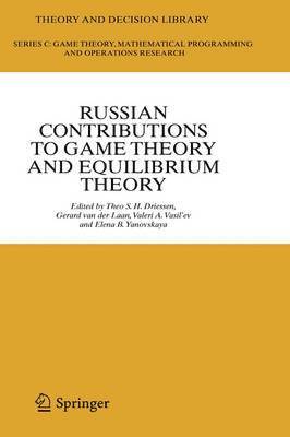 bokomslag Russian Contributions to Game Theory and Equilibrium Theory