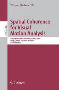 bokomslag Spatial Coherence for Visual Motion Analysis