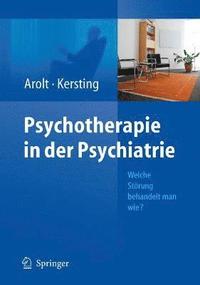 bokomslag Psychotherapie in der Psychiatrie