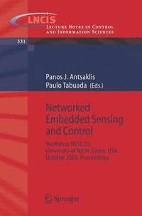 bokomslag Networked Embedded Sensing and Control