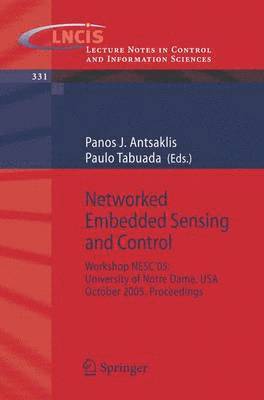 Networked Embedded Sensing and Control 1