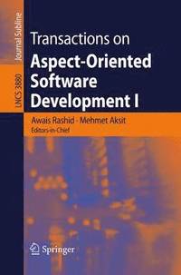 bokomslag Transactions on Aspect-Oriented Software Development I