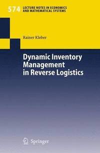 bokomslag Dynamic Inventory Management in Reverse Logistics