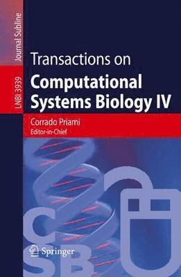 bokomslag Transactions on Computational Systems Biology IV