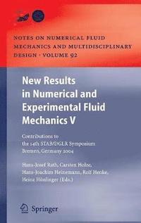 bokomslag New Results in Numerical and Experimental Fluid Mechanics V
