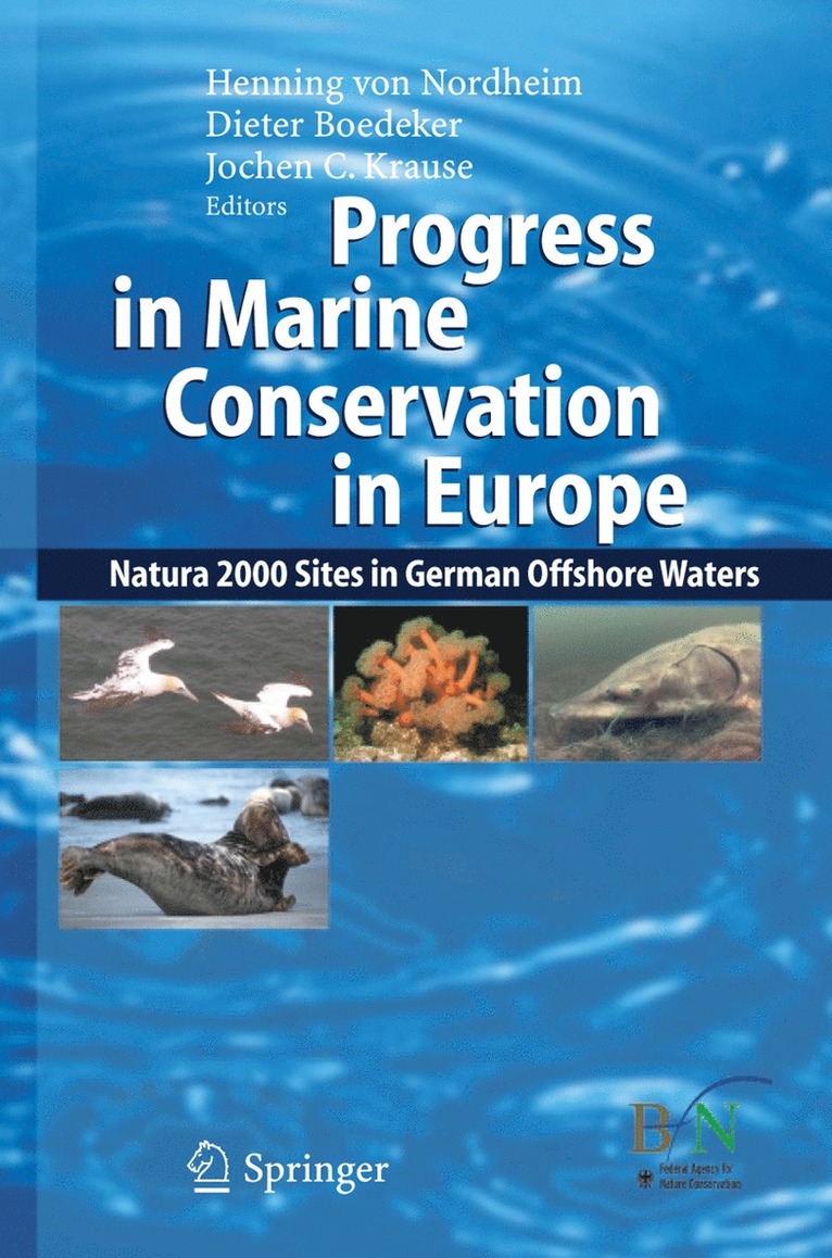 Henning Nordheim, Dieter Boedeker, Jochen C. Krause, Henning Von Nordheim, Dieter Boedecker - Progress in Marine Conservation in Europe, Inbunden