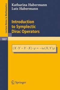 bokomslag Introduction to Symplectic Dirac Operators