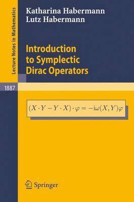 bokomslag Introduction to Symplectic Dirac Operators