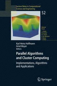 bokomslag Parallel Algorithms and Cluster Computing