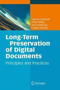 bokomslag Long-Term Preservation of Digital Documents