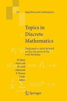 Topics in Discrete Mathematics 1