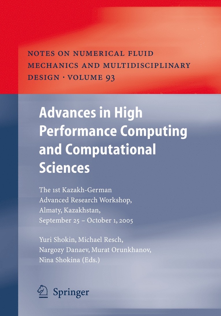 Advances in High Performance Computing and Computational Sciences 1