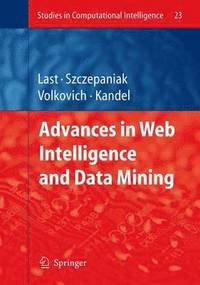 bokomslag Advances in Web Intelligence and Data Mining