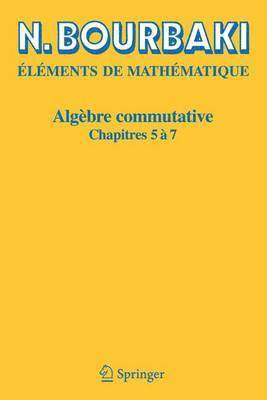 Algbre commutative 1