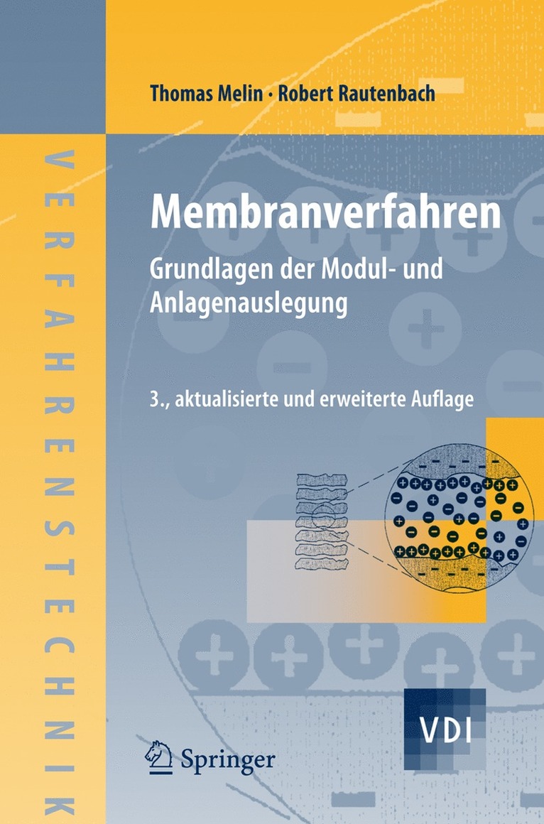 Thomas Melin, Robert Rautenbach - Membranverfahren, Inbunden