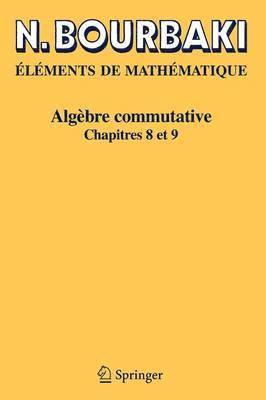 bokomslag Algèbre commutative