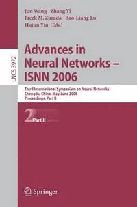 bokomslag Advances in Neural Networks - ISNN 2006