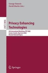 bokomslag Privacy Enhancing Technologies