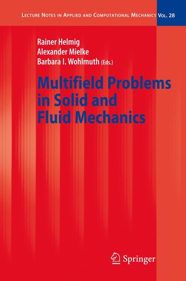 bokomslag Multifield Problems in Solid and Fluid Mechanics