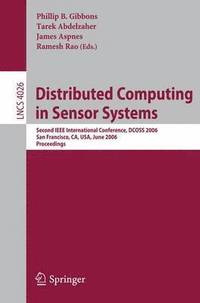 bokomslag Distributed Computing in Sensor Systems