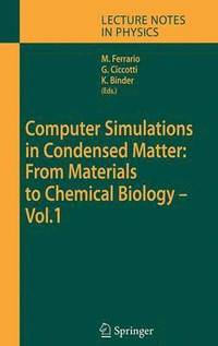 bokomslag Computer Simulations in Condensed Matter: From Materials to Chemical Biology. Volume 1