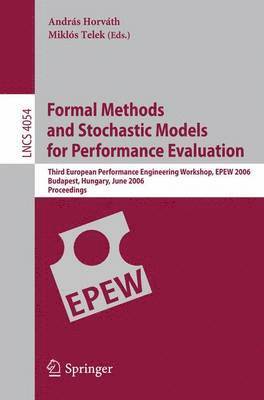 bokomslag Formal Methods and Stochastic Models for Performance Evaluation