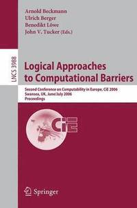 bokomslag Logical Approaches to Computational Barriers