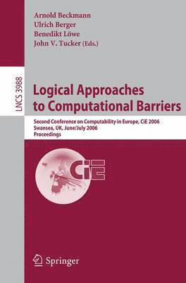 Logical Approaches to Computational Barriers 1