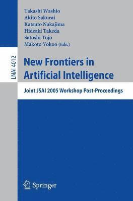 bokomslag New Frontiers in Artificial Intelligence