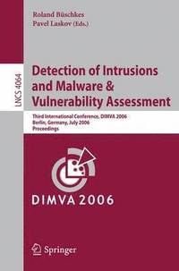 bokomslag Detection of Intrusions and Malware, and Vulnerability Assessment