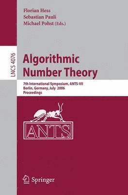 bokomslag Algorithmic Number Theory