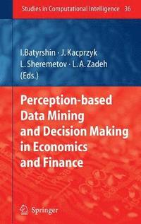 bokomslag Perception-based Data Mining and Decision Making in Economics and Finance