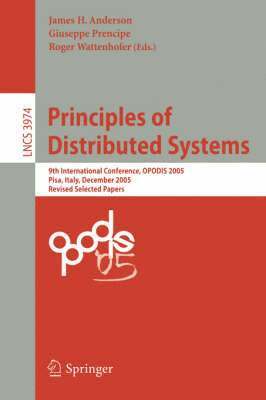 bokomslag Principles of Distributed Systems