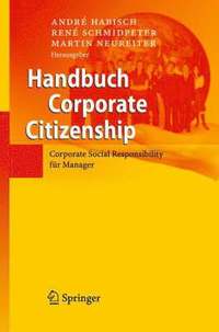 bokomslag Handbuch Corporate Citizenship