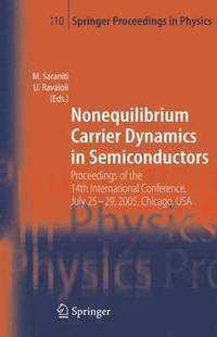 bokomslag Nonequilibrium Carrier Dynamics in Semiconductors