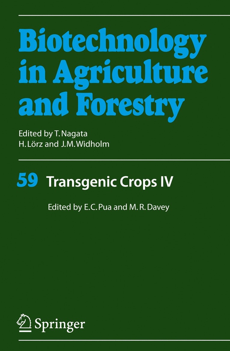 Transgenic Crops IV 1