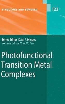 Photofunctional Transition Metal Complexes 1