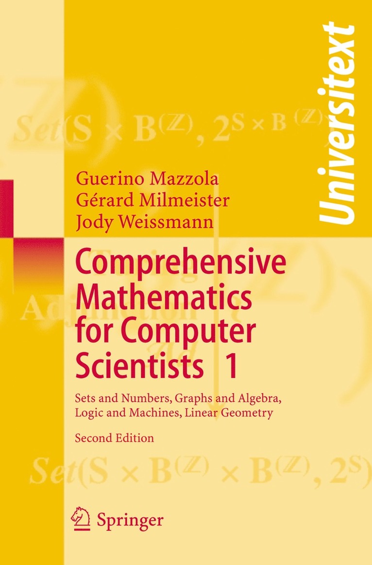 Comprehensive Mathematics for Computer Scientists 1 1