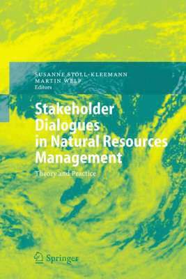 Stakeholder Dialogues in Natural Resources Management 1
