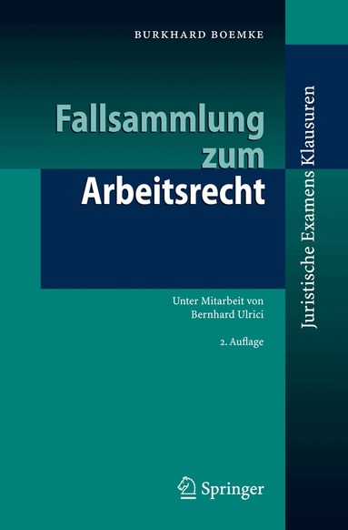 Burkhard Boemke - Fallsammlung zum Arbeitsrecht, Häftad