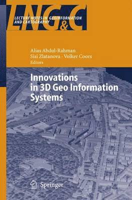 bokomslag Innovations in 3D Geo Information Systems