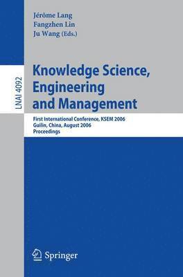 Jérôme Lang, Fangzhen Lin, Ju Wang - Knowledge Science, Engineering and Management, Häftad